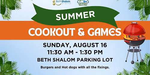 Summer Cookout and Games