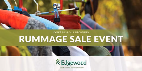 Fall Rummage Sale Fundraiser