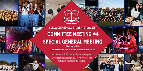 AMSS SPECIAL GENERAL MEETING: Committee Meeting #4 \u2728