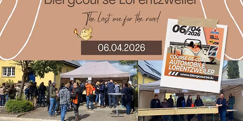 Biergcourse Lorentzweiler & After-Race