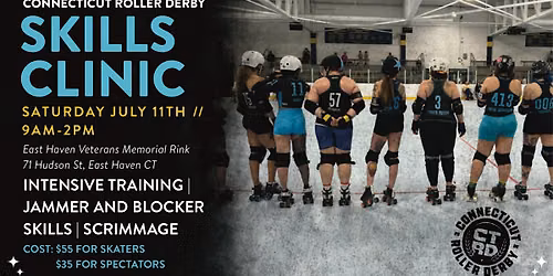 CT Roller Derby Skills Clinic