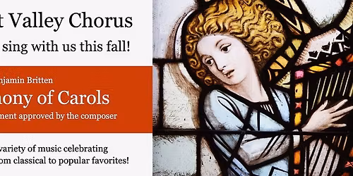 Sheepscot Chorus sings the Britten "A Ceremony of Carols" and other holiday favorites on Dec. 7