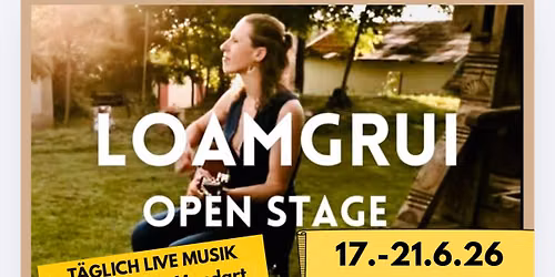 LOAMGRUI OPEN STAGE \ud83d\udc9b LIVE MUSIK mit offener KELLERT\u00dcR \ud83e\udde1