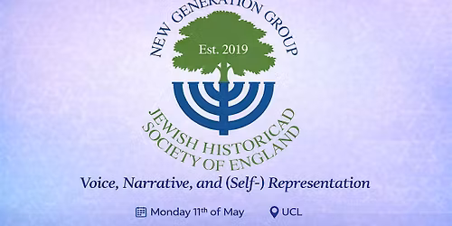 NGG Conference: Voice, Narrative, and (Self-)Representation