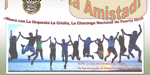 Cena Baile  de Navidad \u201cViviendo la Amistad\u201d 