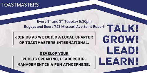 Toastmasters @ Bogeys