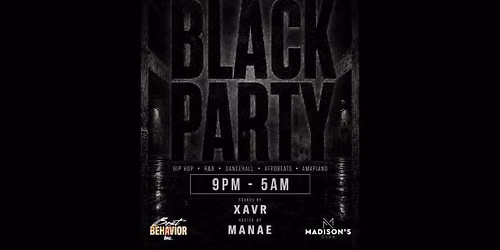 Black Party | Every Sunday
