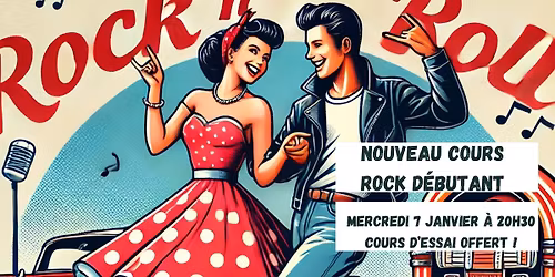 \ud83c\udfb8 NOUVEAU COURS DE ROCK D\u00c9BUTANT \u00c0 GRENOBLE ! \ud83c\udfb6