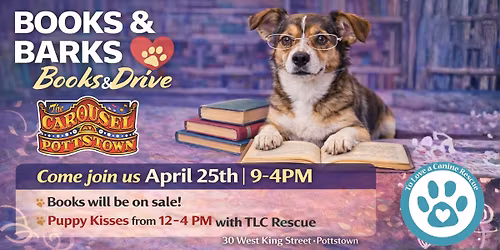 Books & Barks - Spring Edition! 