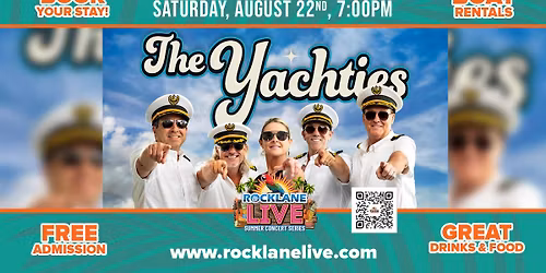 ROCK THE DOCK with THE YACHTIES!