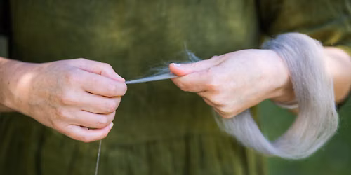 Drop spindle spinning workshop - \u014ctepoti Dunedin