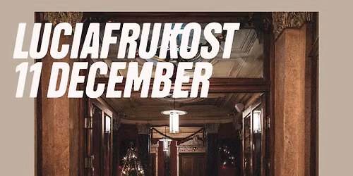 Luciafrukost med luciat\u00e5g i Stora Salen | Nalen, Stockholm