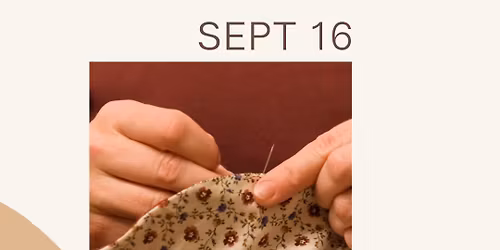 #localslounge: Sip & Slow Stitch 