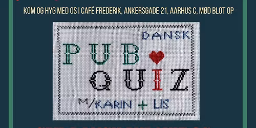 Fredagsbar og gratis dansktalende pubquiz