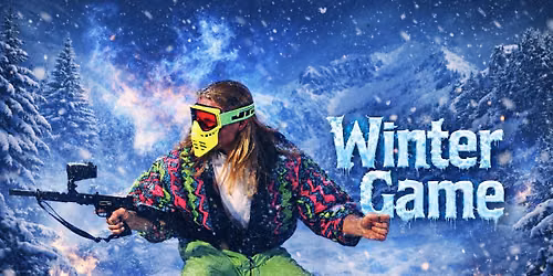 Winter Paintball Game
