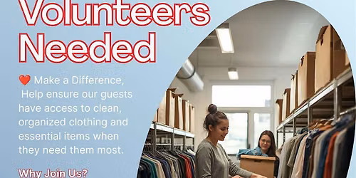 Mercy House Donation Room Management (Evening Shift)