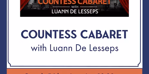 Countess LuAnn - Luann de Lesseps at The Plaza Live Theatre Orlando