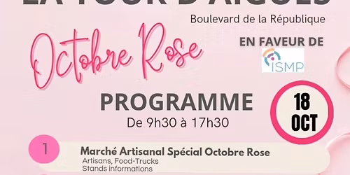 Octobre Rose La Tour d'Aigues