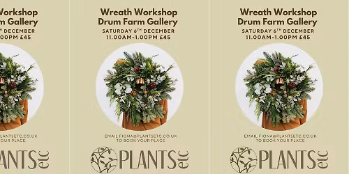 Wreath making workshop
