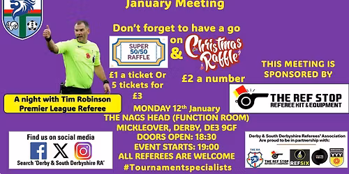 A night with select group 1 referee