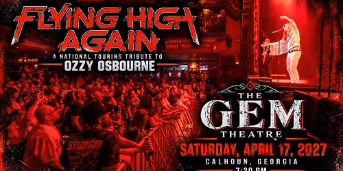 Flying High Again: A Tribute to Ozzy Ozbourne