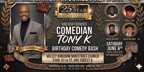 Clean Comedy with Comedian Small Fire & Friends