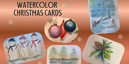 Watercolor Christmas Cards