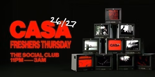 CASA: THURSDAY AT THE SOCIAL CLUB \/\/ WELCOME TO NEWCASTLE PT.1 \/\/ 6 ROOMS OF MUSIC