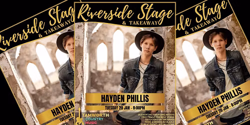 Hayden Phillis on the Riverside Stage - TCMF2026