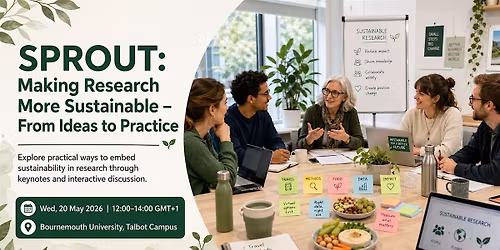 SPROUT: Making Research More Sustainable \u2013 From Ideas to Practice