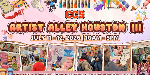 Artist Alley Houston III