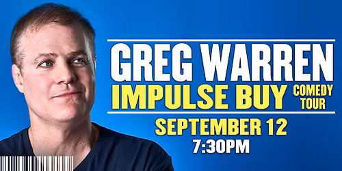 Greg Warren - The Impulse Buy Comedy Tour