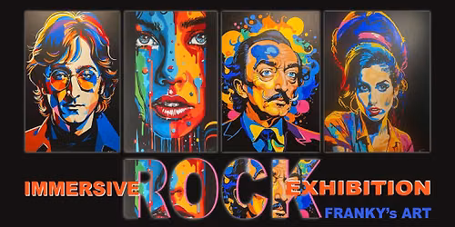 \ud83c\udfb8\ud83d\udd25 IMMERSIVE ROCK EXHIBITION \ud83d\udd25\ud83c\udfa8