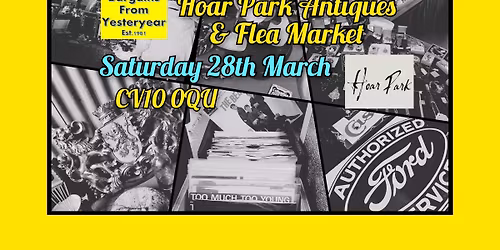 Hoar Park Antiques & Flea Market 2026