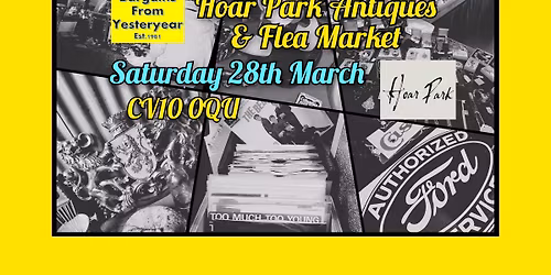 Hoar Park Antiques & Flea Market 2026