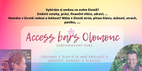 Certifikovan\u00fd kurz Access Bars Olomouc