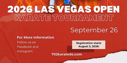 2026 Las Vegas Open Karate Tournament
