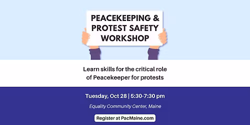 Peacekeeping for Protest & Events