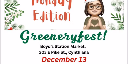 Plant Lady Holiday Workshop Greeneryfest 