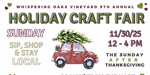 9th Annual Holiday Craft Fair