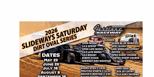 2026 Slideways Saturday Dirt Oval Series