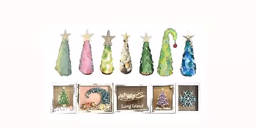 Holiday Afternoon Beach Glass Frames & Sea Glass Tree Craft Workshop -Hurricane Grill Lindenhurst
