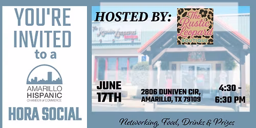 Hora Social- The Rustic Leopard Boutique