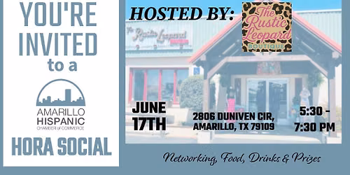 Hora Social- The Rustic Leopard Boutique