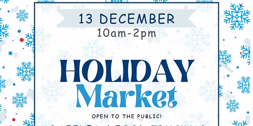 DEC. 13th Topsail Montessori Holiday Market