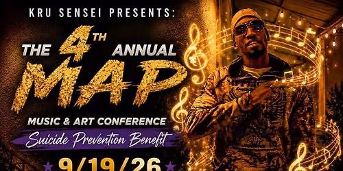 Kru Sensei Presents: The 4th Annual MAP Music & Art Conference