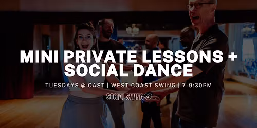 West Coast Swing | Mini Private Lessons