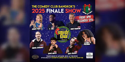 THE COMEDY CLUB BANGKOK 2025 FINALE SHOW!