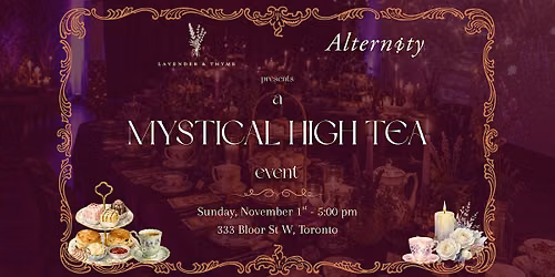 A Mystical High Tea @ Alternity