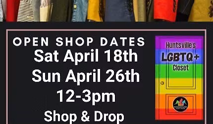 Open Closet at Shenanigans